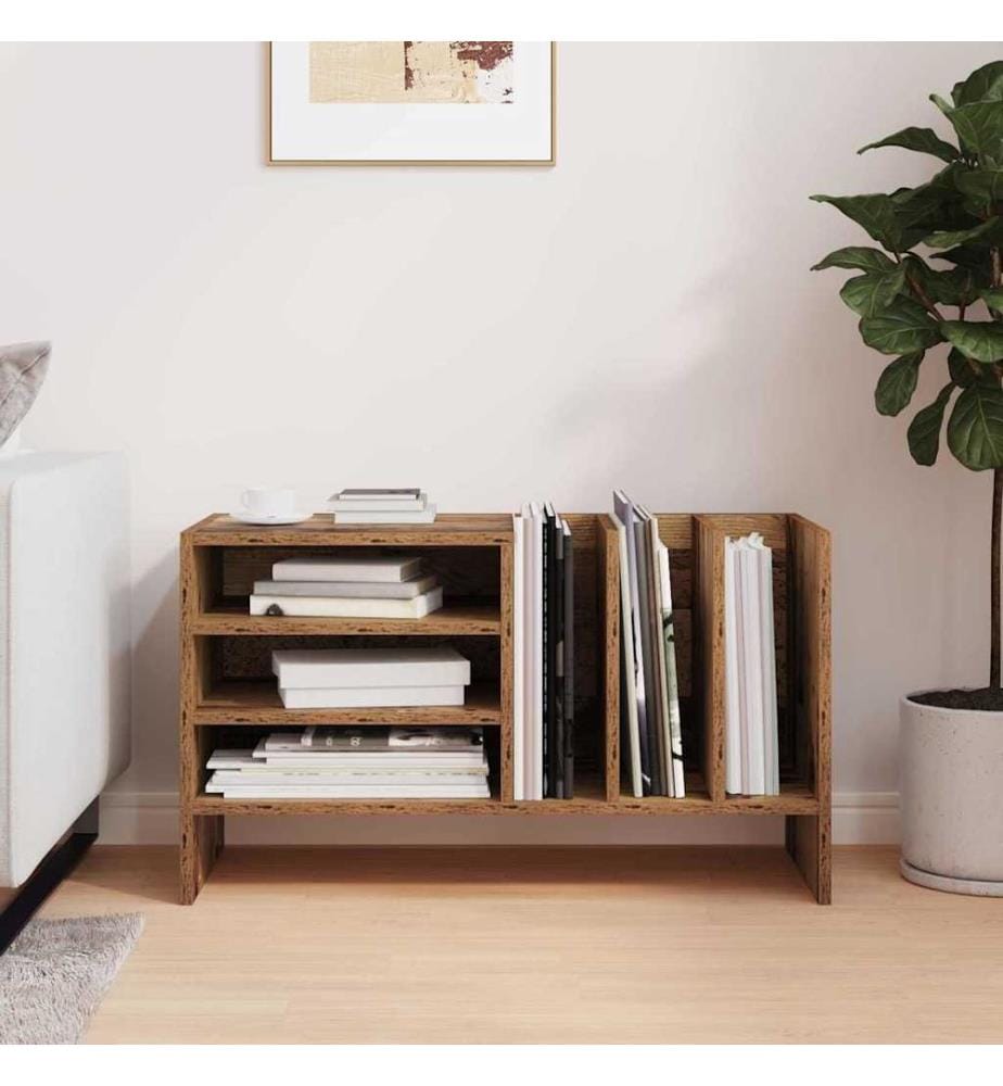 Schallplattenschrank Altholz 78,5 x 35 x 45 cm Holzwerkstoff