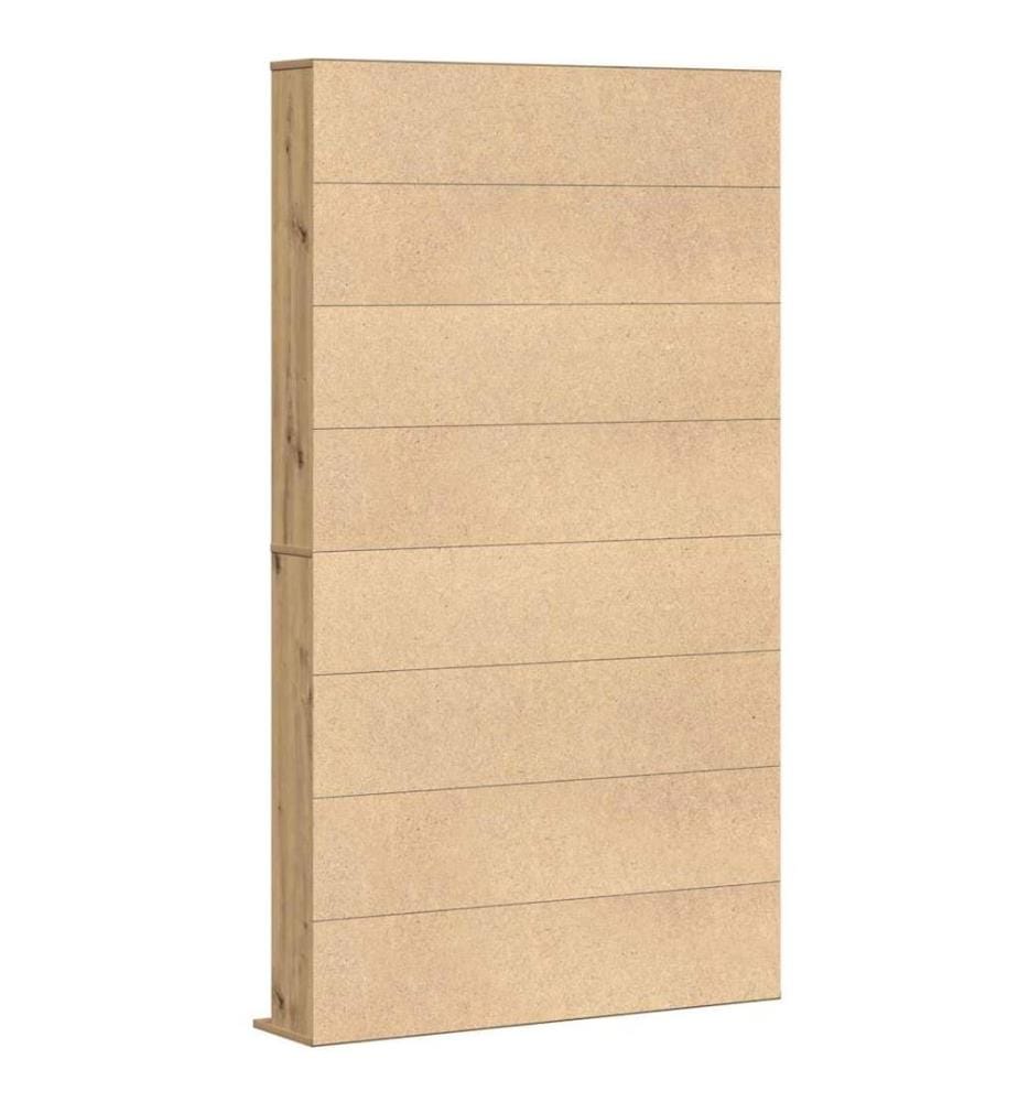 Meuble CD Chêne artisanal 101 x 23 x 177,5 cm Bois d'ingénierie