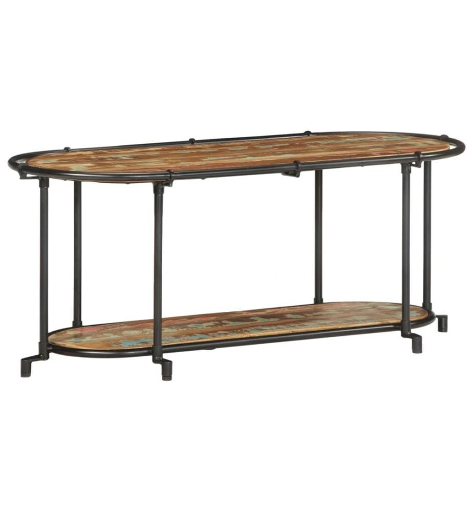 TV-Regal 100x42x40 cm Altholz Massiv