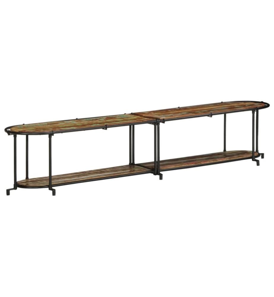 TV-Regal 200x42x40 cm Altholz Massiv