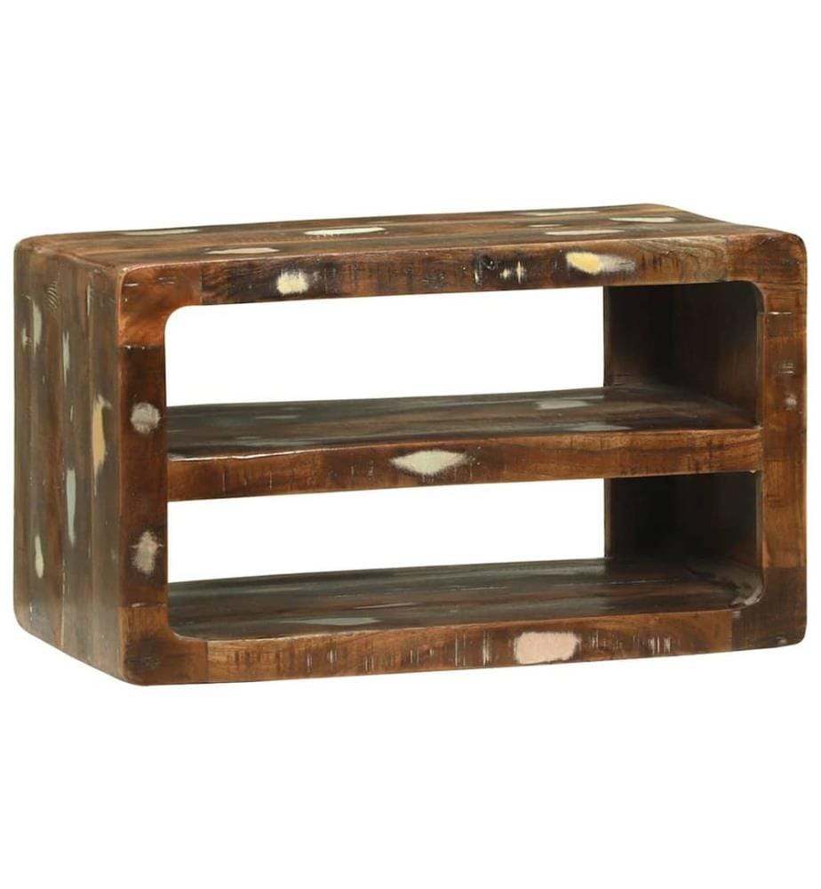 TV-Schränk Mehrfarbig 60 x 32 x 36 cm Massivholz Altholz