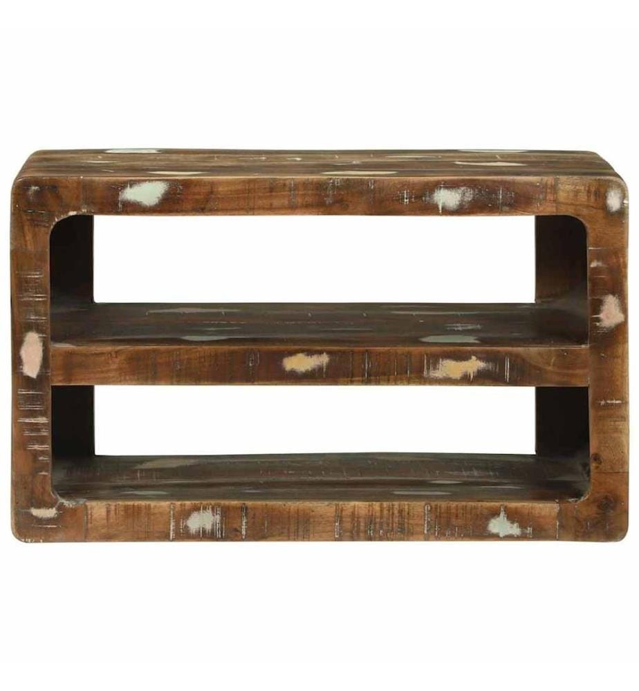 TV-Schränk Mehrfarbig 60 x 32 x 36 cm Massivholz Altholz