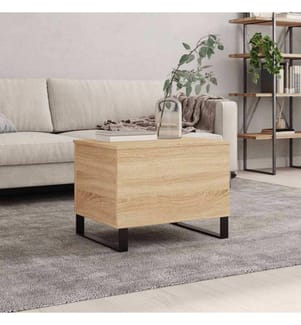 Table basse Chêne sonoma 60x44,5x45 cm Bois d'ingénierie