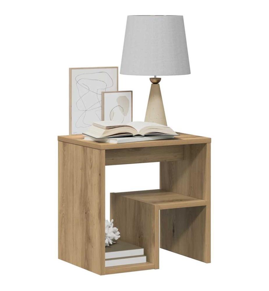 Nachttische 2 Stk. Artisan-Eiche 40x30x40 cm Holzwerkstoff