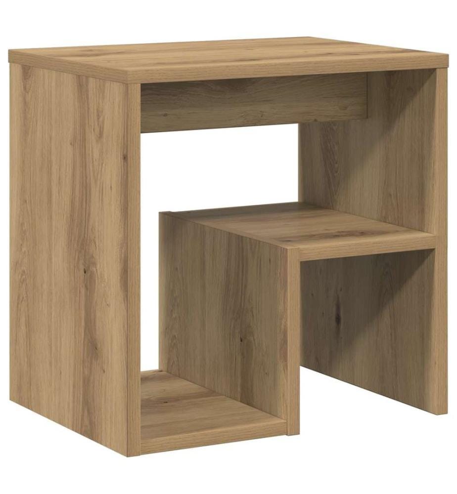Nachttische 2 Stk. Artisan-Eiche 40x30x40 cm Holzwerkstoff