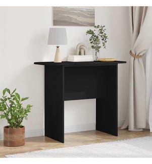 Table console Noir 93 x 40 x 75 cm Bois d'ingénierie