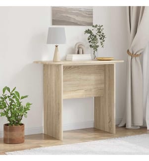Table console Chêne Sonoma 93 x 40 x 75 cm Bois d'ingénierie