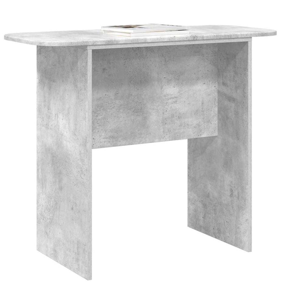 Table console Gris béton 93 x 40 x 75 cm Bois d'ingénierie