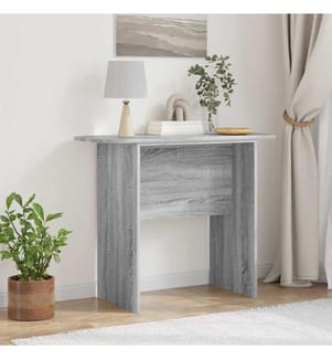 Table console Gris Sonoma 93 x 40 x 75 cm Bois d'ingénierie