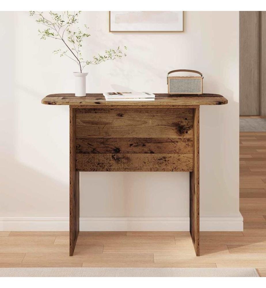 Table console Bois ancien 93 x 40 x 75 cm Bois d'ingénierie