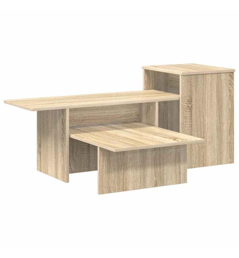 Table console Chêne Sonoma 91,5 x 35 x 38,5 cm