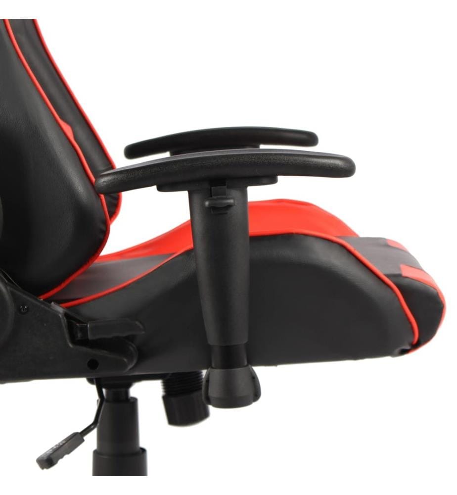 Chaise de jeu pivotante Rouge PVC