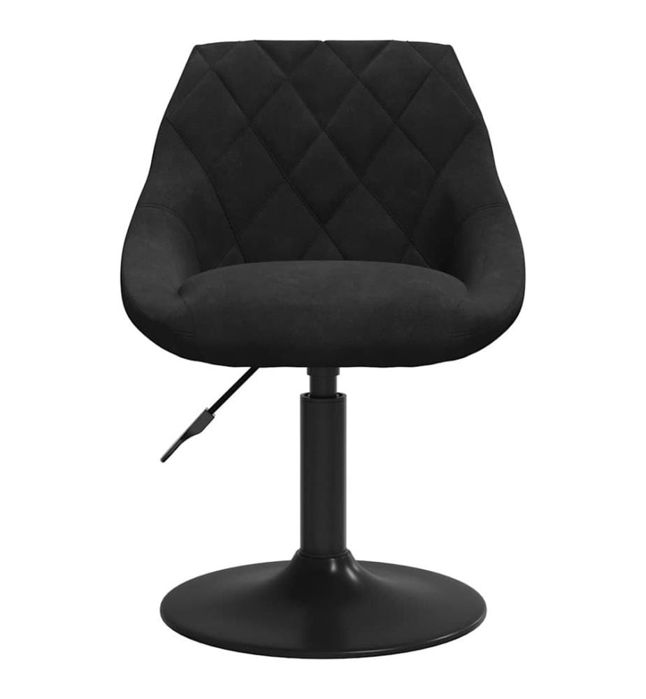 Esszimmerstuhl Schwarz Samt