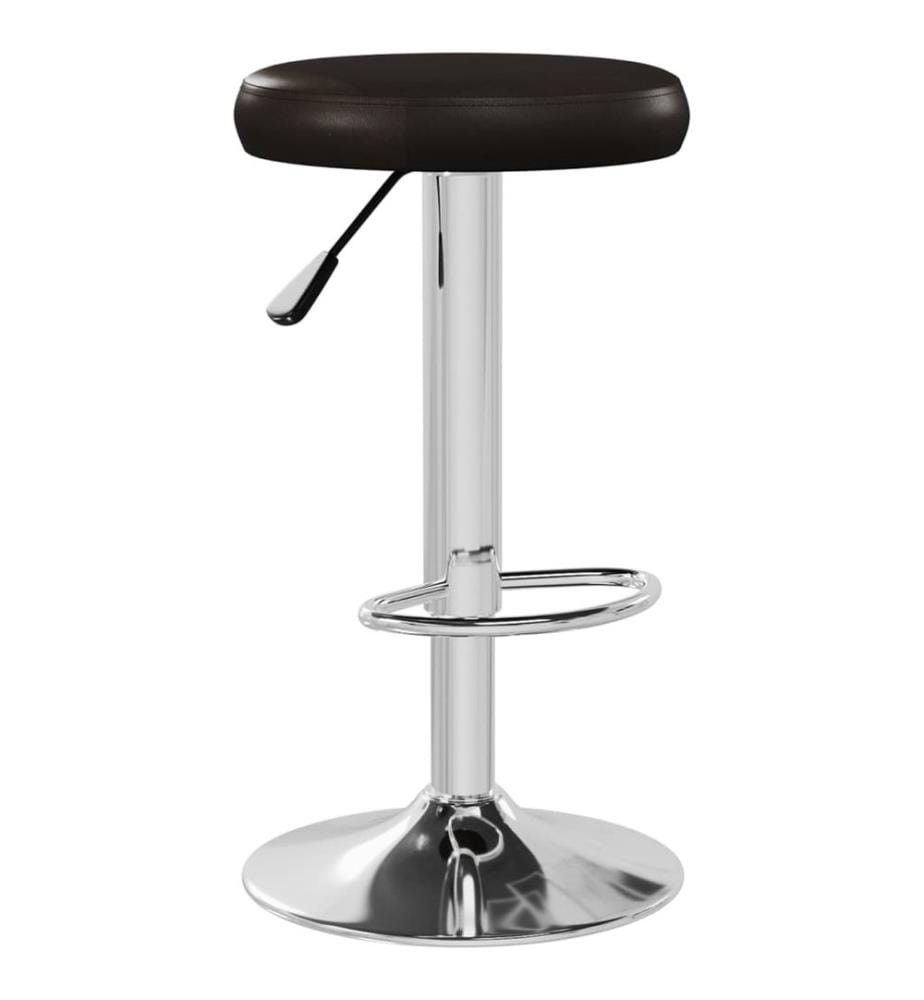 Barhocker 2 Stk. Braun Kunstleder
