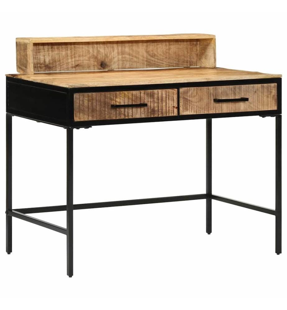 Table console avec tiroir Marron 100 x 55 x 89.5 cm