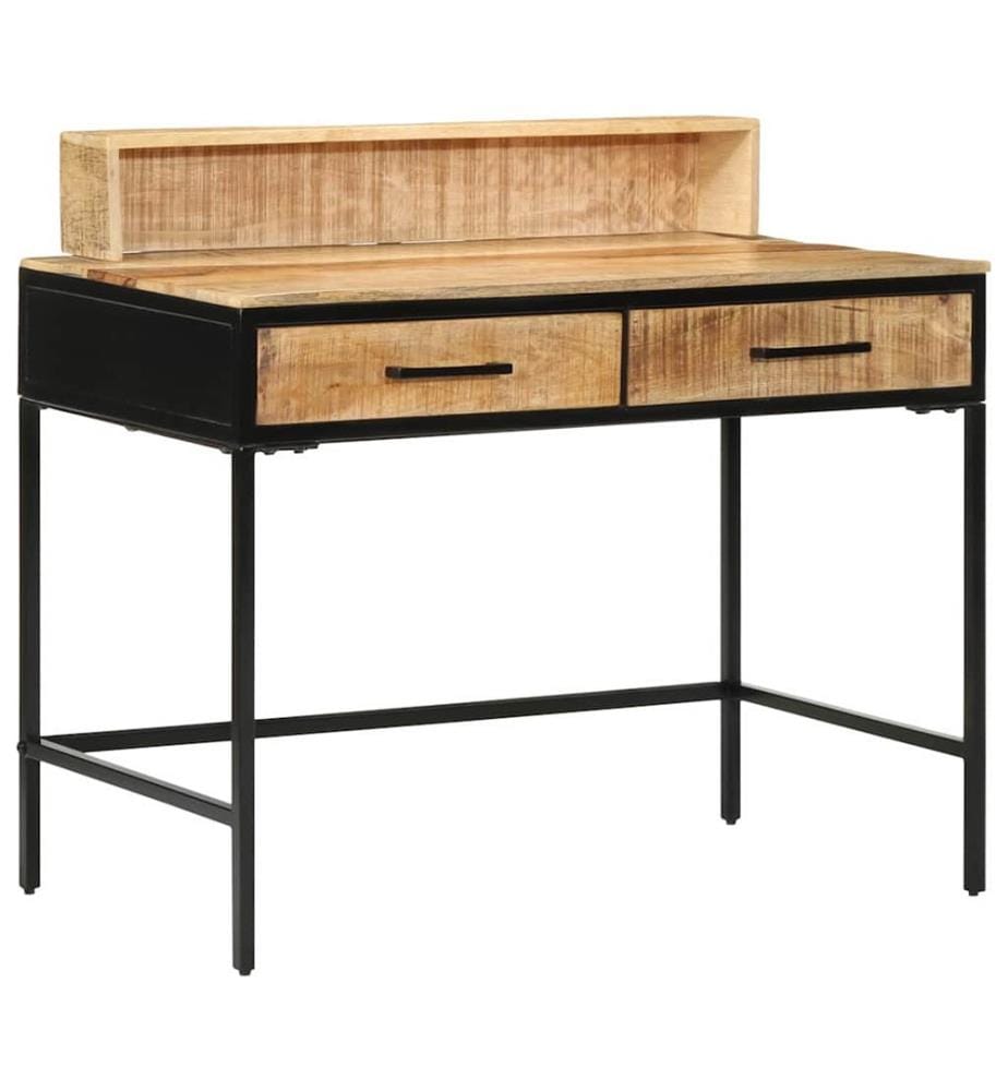 Table console avec tiroir Marron 100 x 55 x 89.5 cm