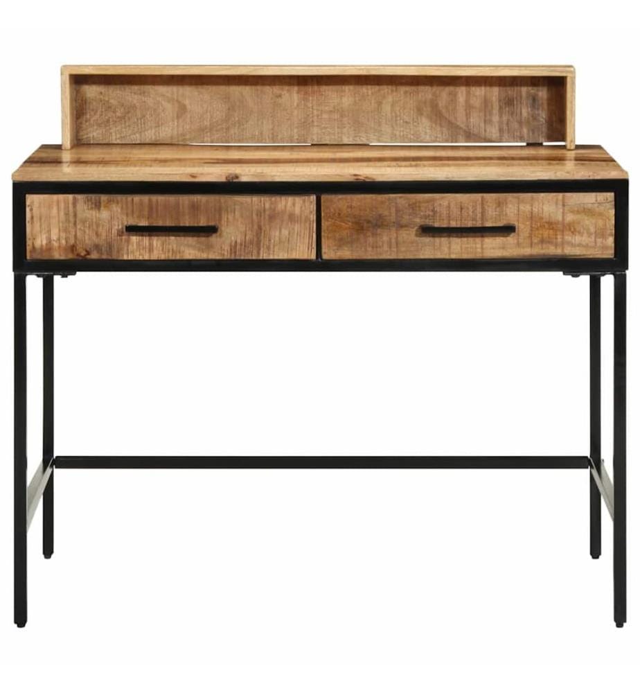 Table console avec tiroir Marron 100 x 55 x 89.5 cm
