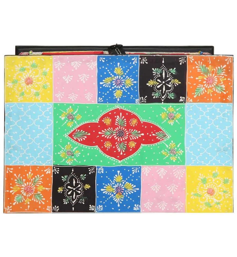 Konsolentisch mit Regal mit Speicher Mehrfarbig 50 x 30 x 70 cm