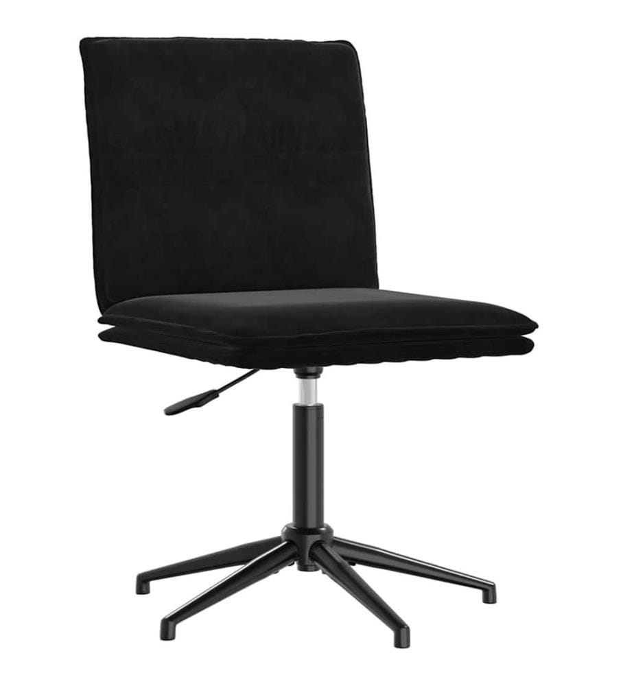 Esszimmerstuhl Schwarz Samt