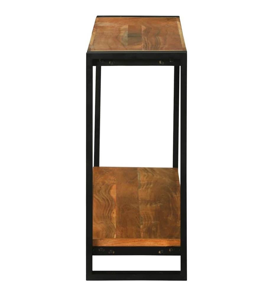 Table console Marron 120 x 33 x 75 cm Bois d'Acacia Massif