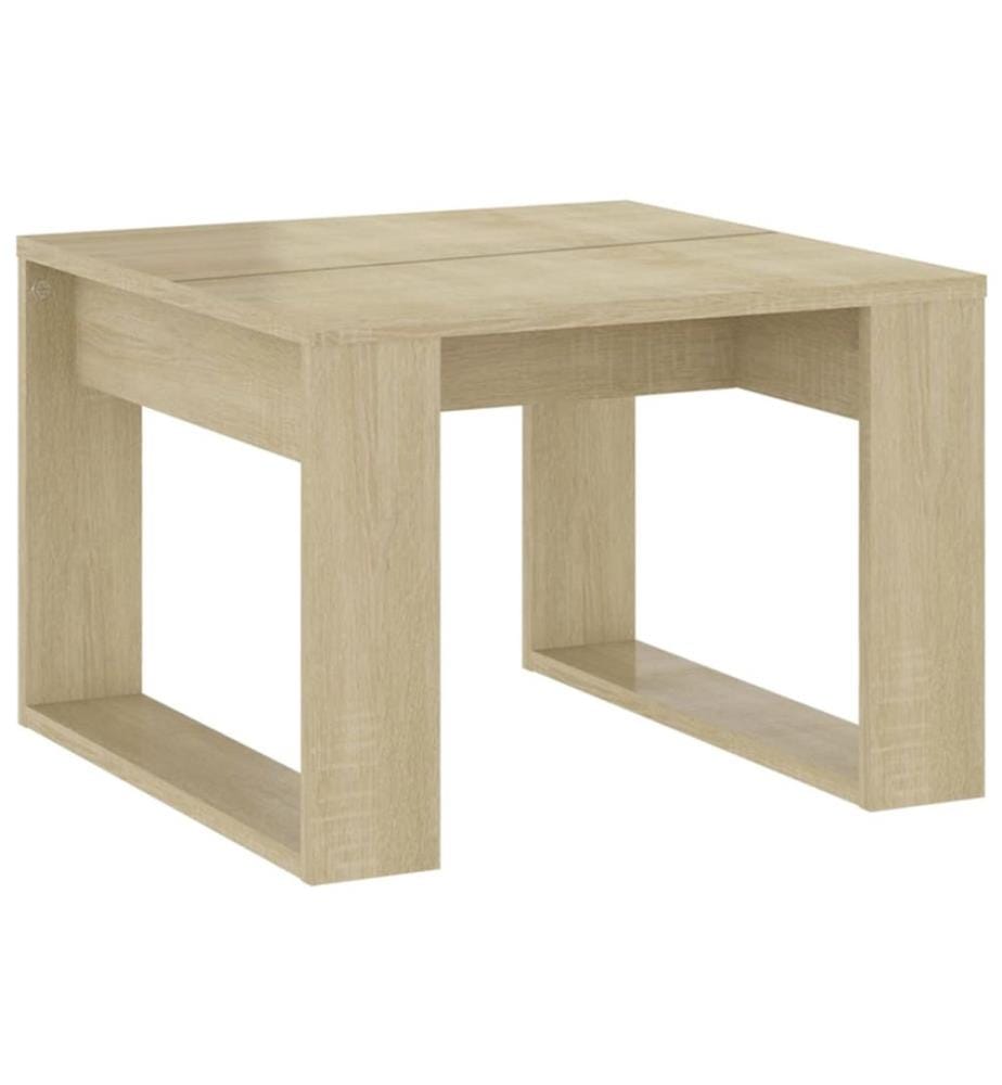 Beistelltisch Sonoma-Eiche 50x50x35 cm Holzwerkstoff