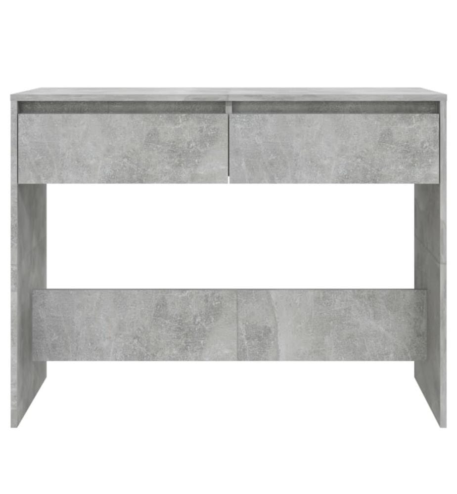 Konsolentisch Betongrau 100x35x76,5 cm Holzwerkstoff