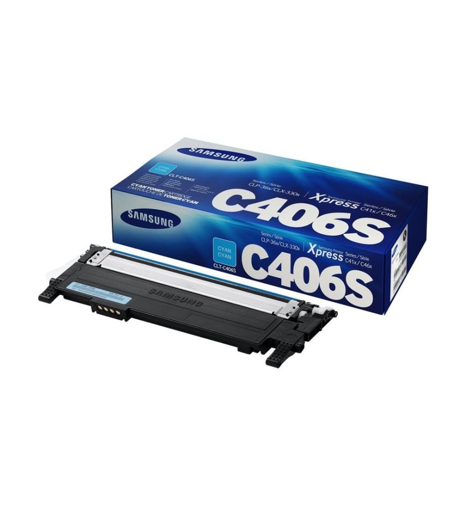 SAMSUNG BY HP - Toner CLT-C406S / ST984A Cyan