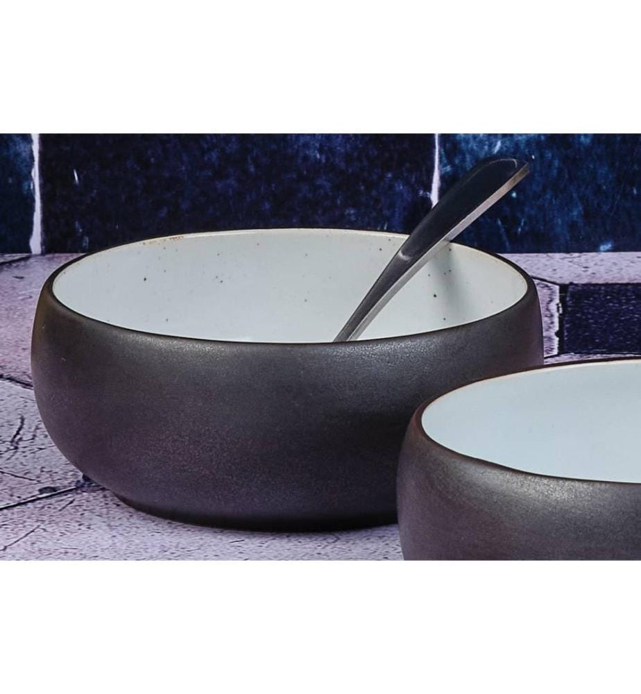 Schalen Gourmund Ø12cm - 4 Teile - Onyx
