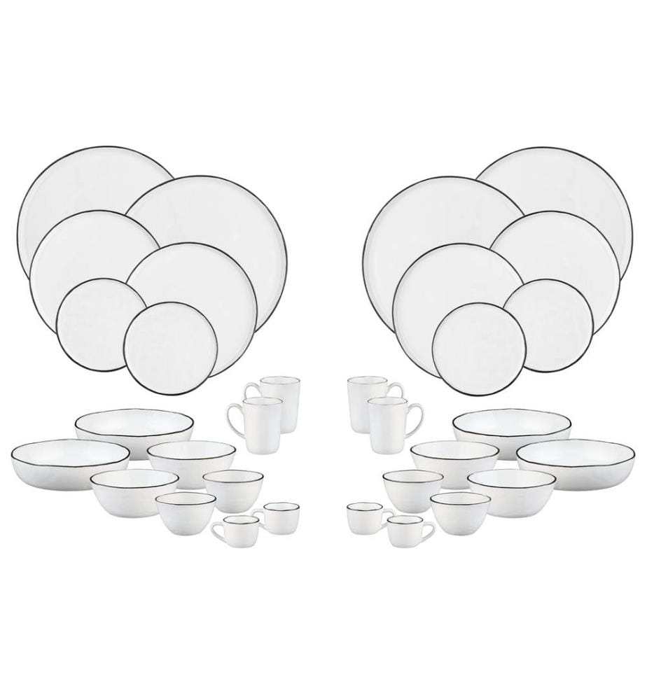 Service de Table Pure 32 Pièces - Blanc