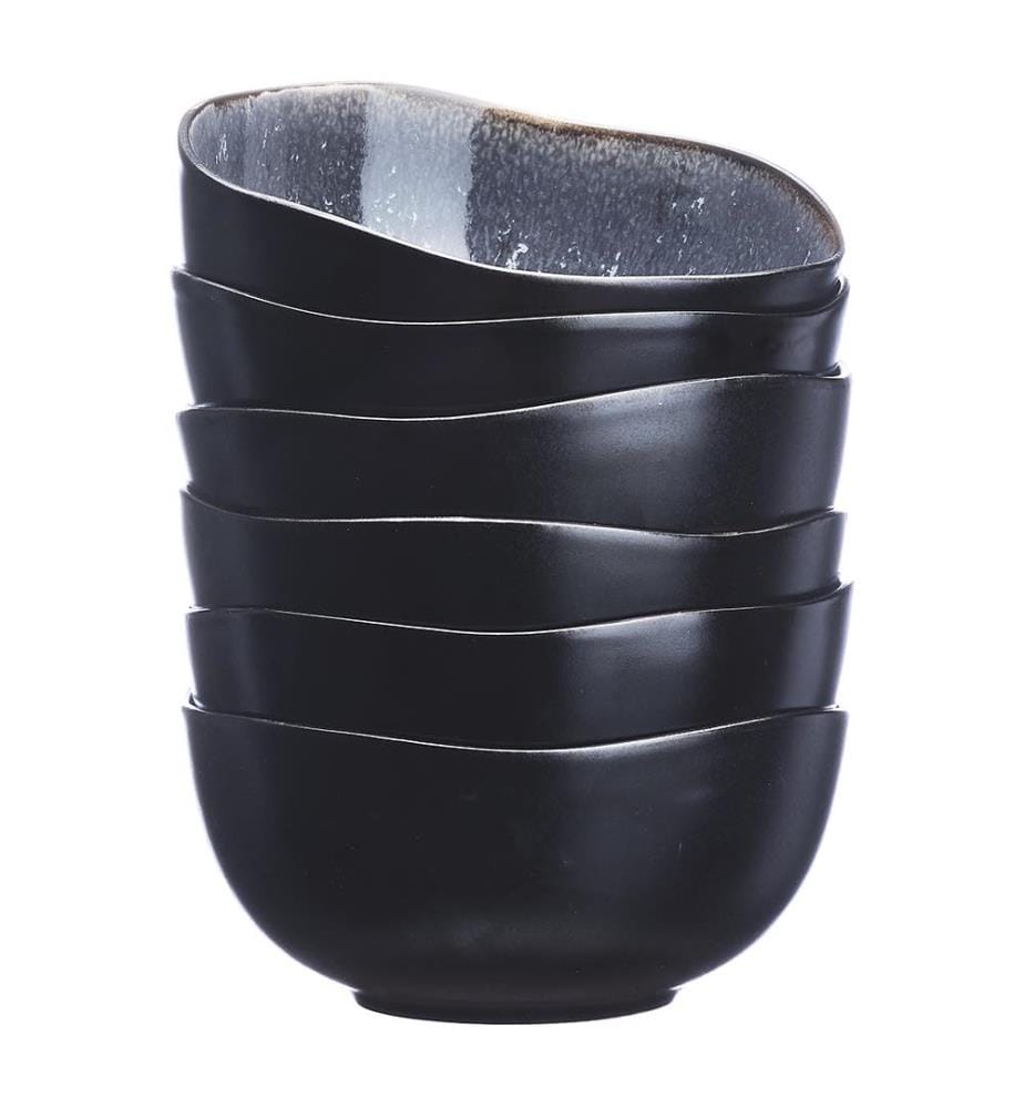 Set aus 6 Schalen Iris Ø12 Cm - Nachtblau