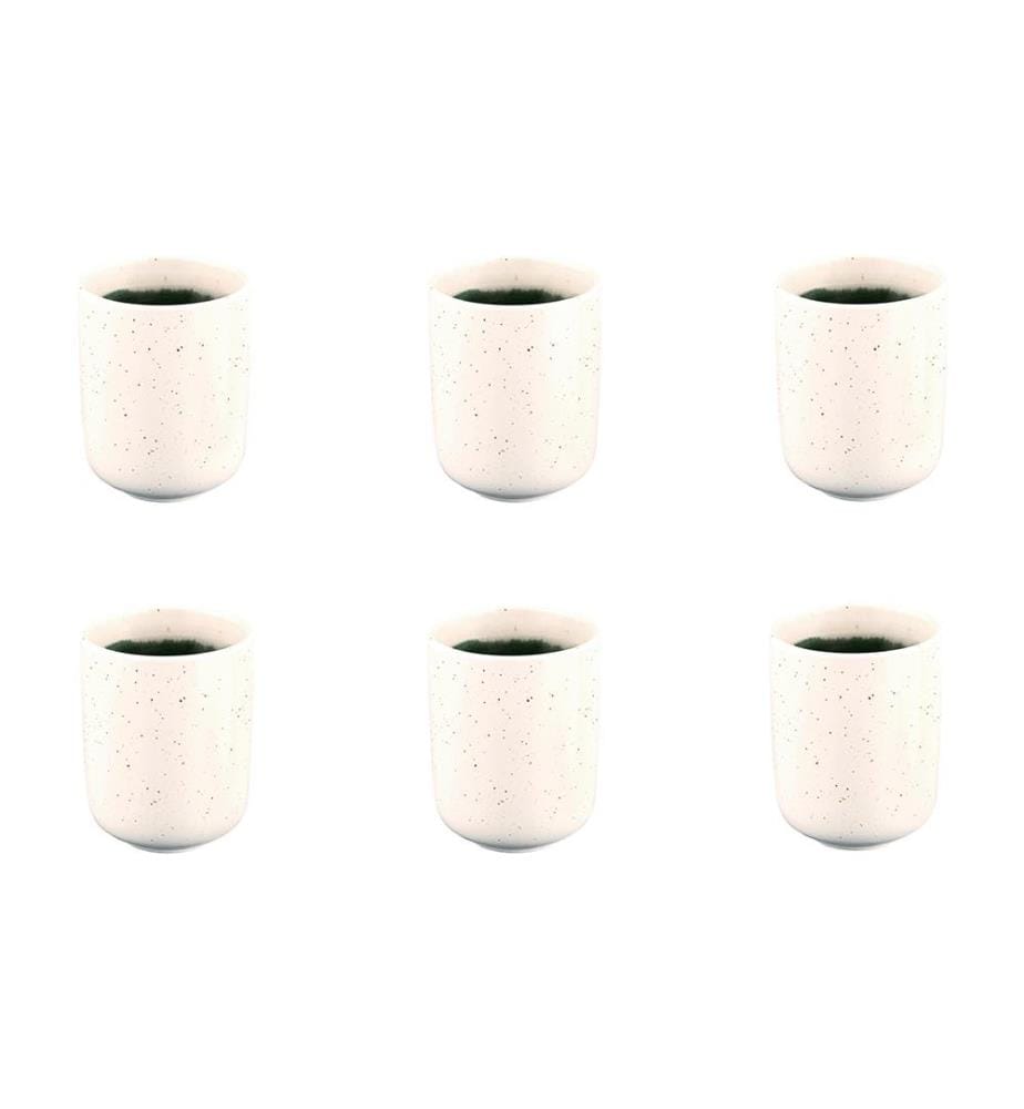 Oxygen 30 Cl Becher 6er-Set - Grün Und Grau