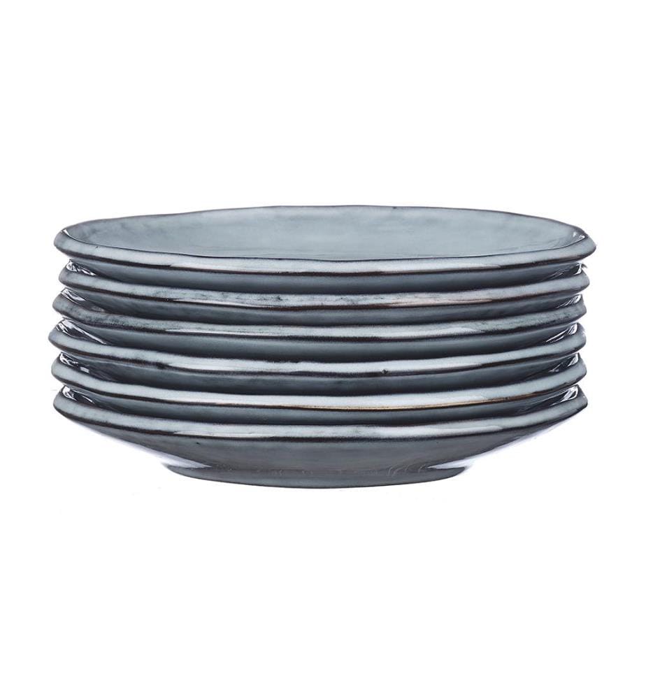 Set aus 6 Tellern Wolke Ø16 Cm - Grey East