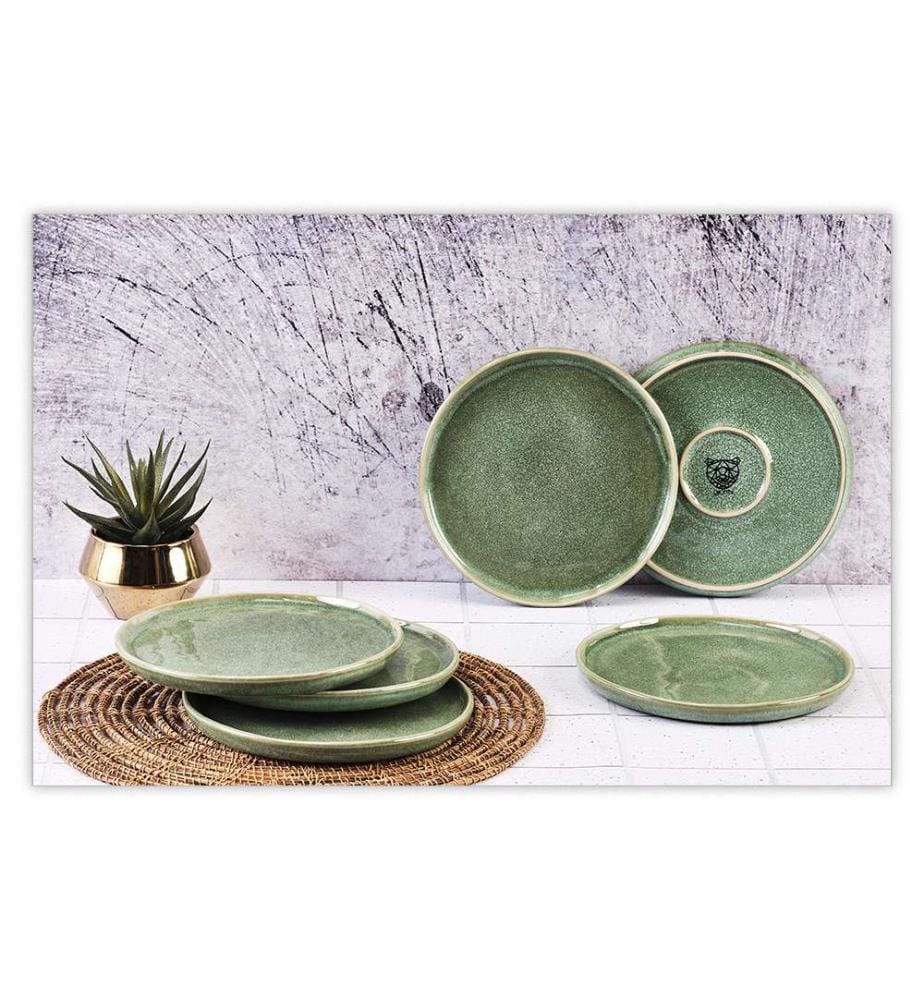 Set aus 6 Tellern Magma Ø20 Cm - Mint