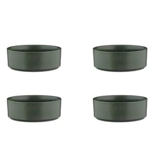 Schalen Scandi Ø16,5cm - 4 Teile - Olive