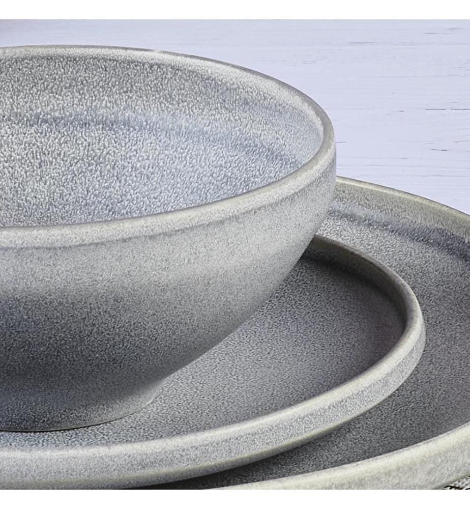 6er-Set Steinschalen Ø17,7 Cm - Moon Grey