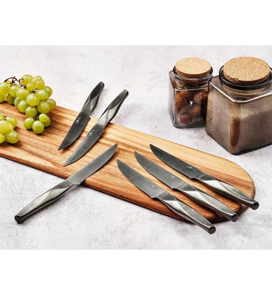 Set of 6 Steak Knives Larus