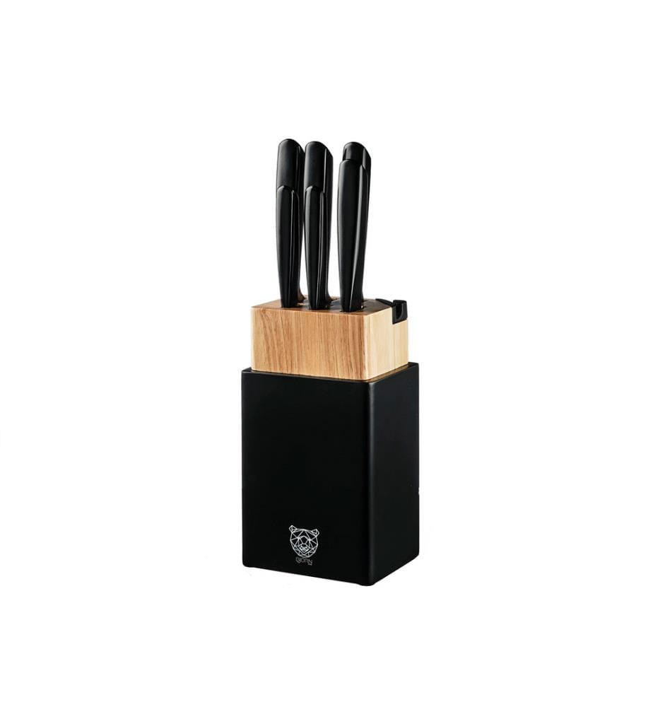 Jensen Porvoo Kitchen Knife Block - 8 Pieces