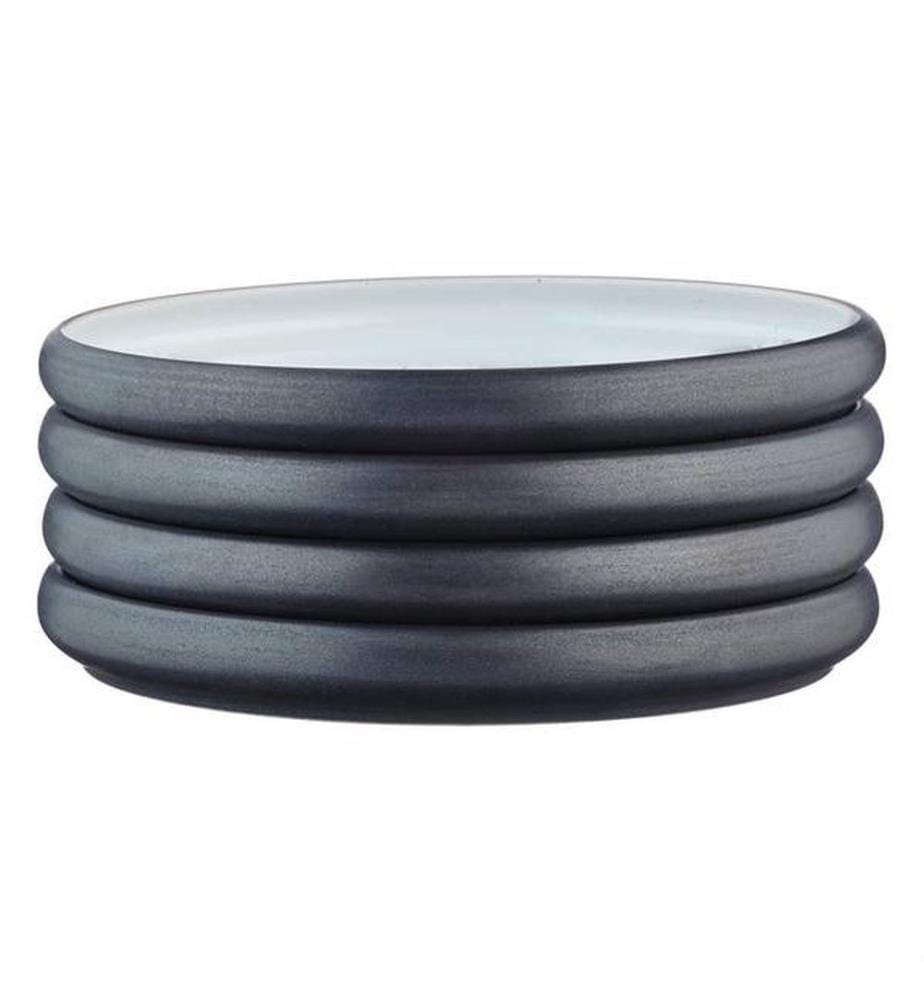 Gourmund plate Ø21.5cm - 4 pieces - Onyx