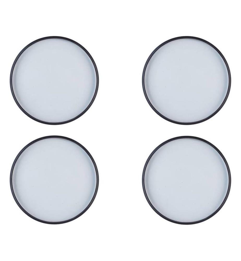 Gourmund plate Ø28cm - 4 pieces - Onyx