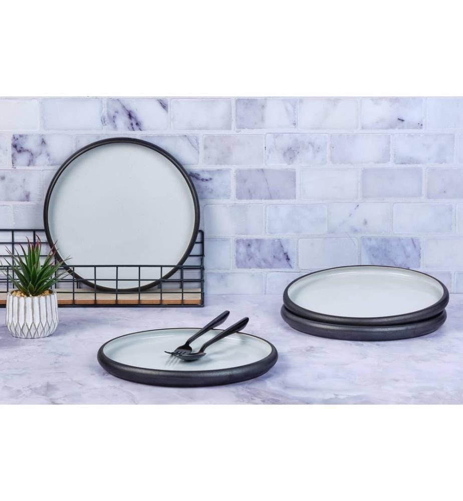 Gourmund plate Ø28cm - 4 pieces - Onyx