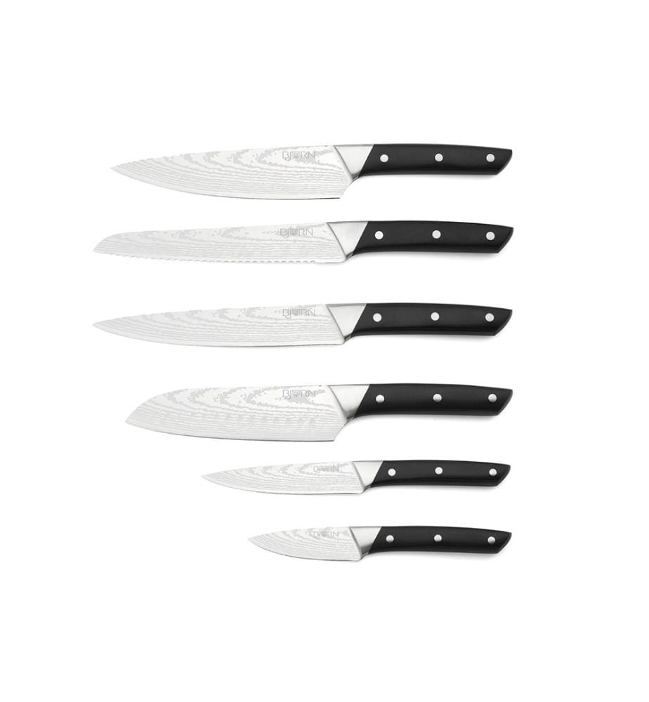 Erling Küchenmesser Set, 6 tlg.