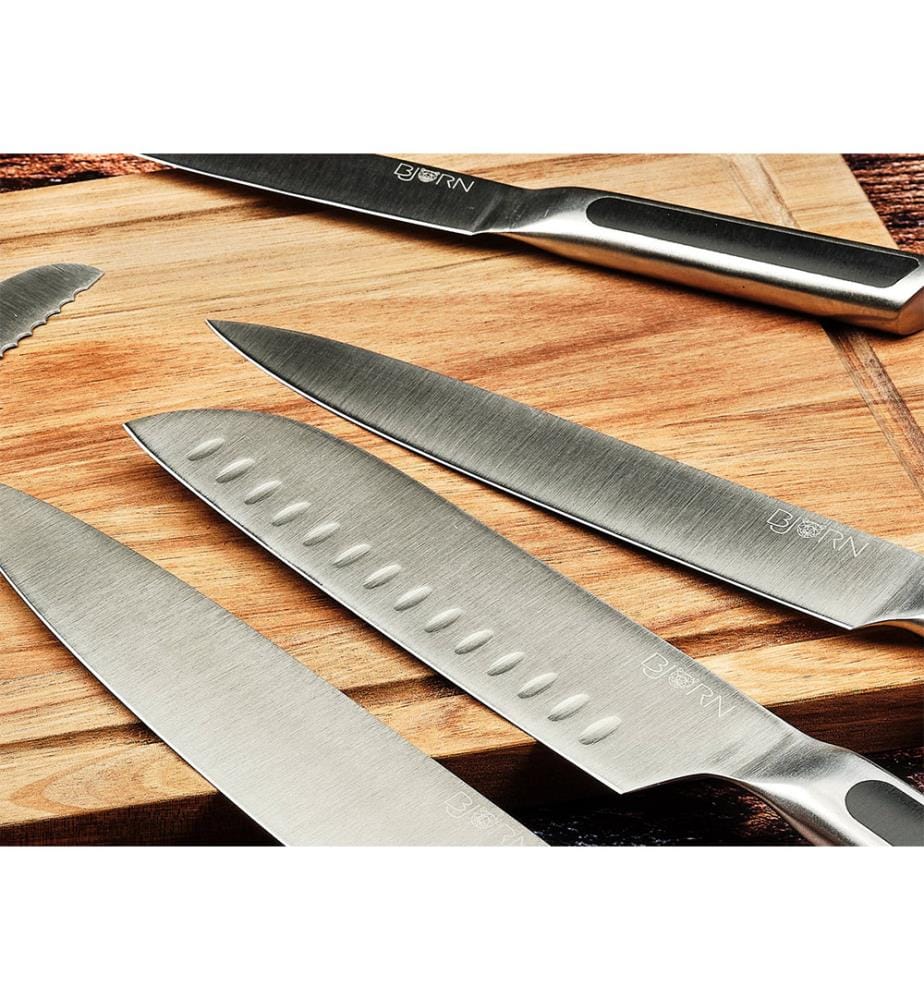 Loki Porvoo Kitchen Knife Block - 8 Pieces