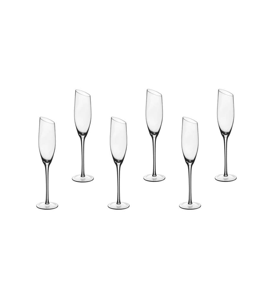 6 Sektgläser 19 cl SVÄVA - 6er-Set - Transparent
