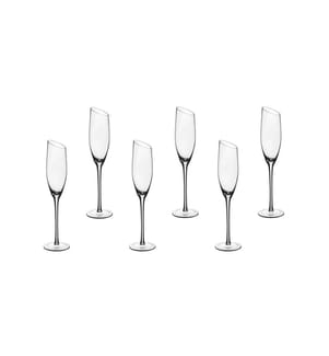 6 Sektgläser 19 cl SVÄVA - 6er-Set - Transparent