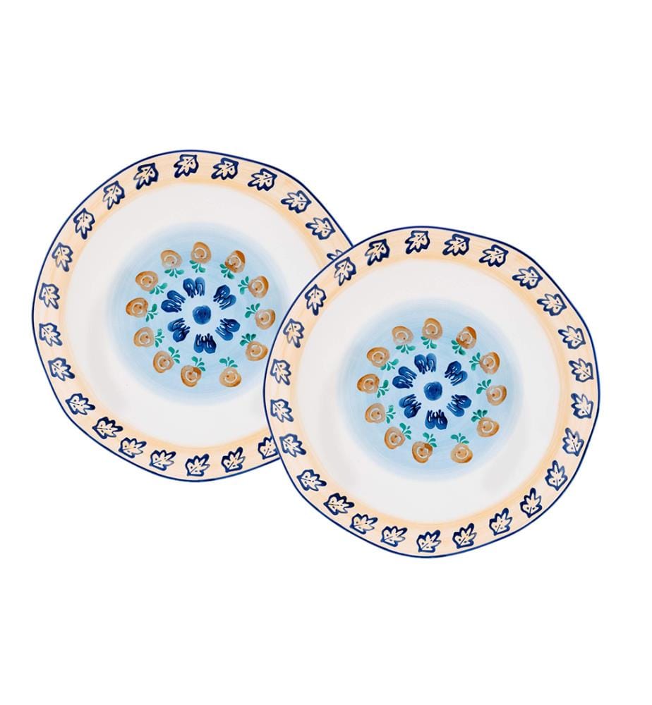 2 teiliges Servierplatten Napoli Ø30 cm - Citrus