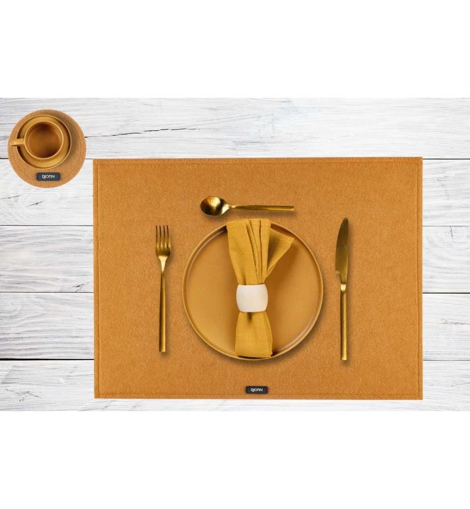 Lot de 6 Sets de table Rectangulaire - Camel