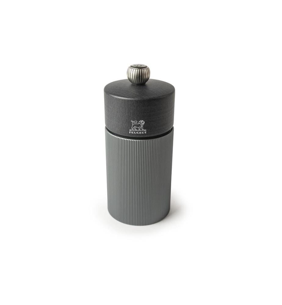 PEUGEOT - Pfeffermühle Line 12 cm, Dunkelgrau/Karbonschwarz