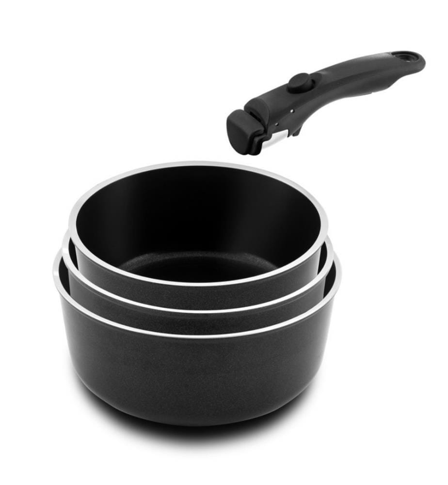 Arom 3 teglie 16/18/20cm + 1 manico