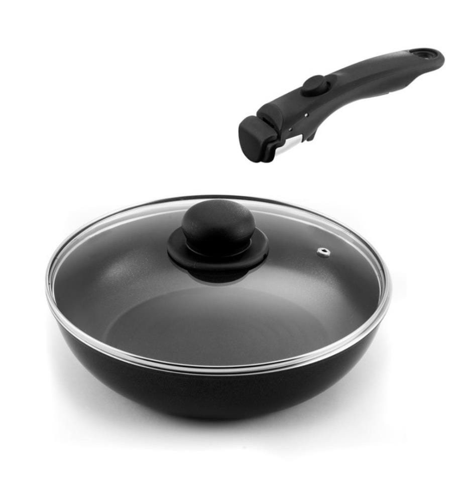 Arom 1 padella da 24 cm + 1 coperchio + 1 manico