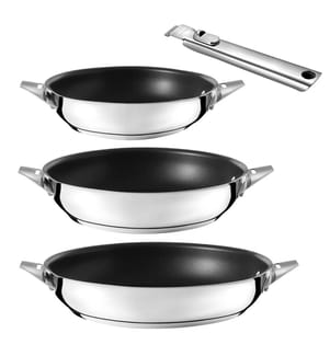 Set di 3 padelle 20-24-28cm Eclipse